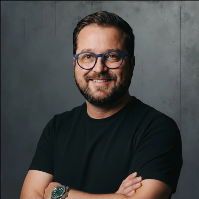 Foto de Cristiano Mendes, co-fundador da Zuna, em depoimento para RMD Soluções Digitais