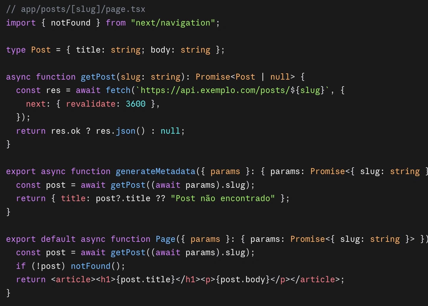 Code and website side by side